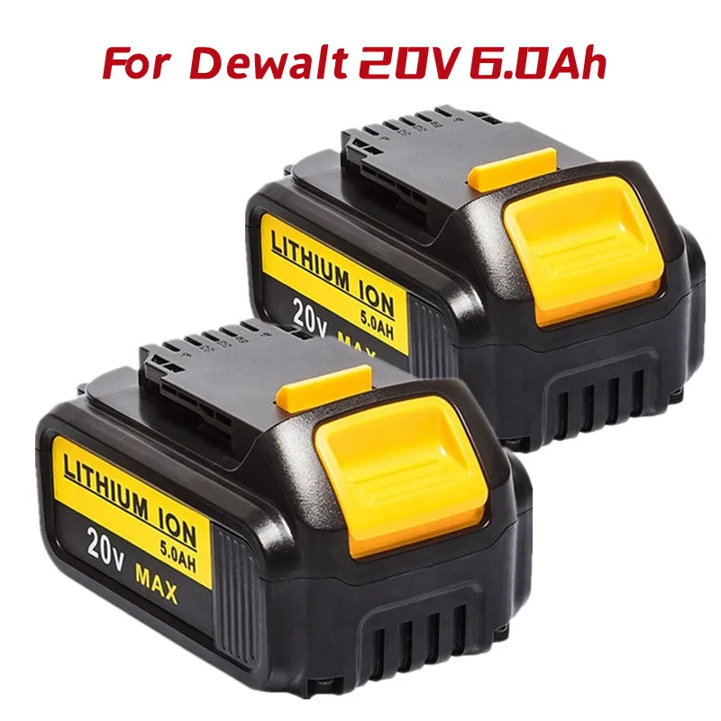 

20V 5.0Ah Replacement Battery for DCB205 DCB204 DCB200 DCB201 DCB185 DCB183 DCB182 DCB181 DCG DCS Series Power Tools