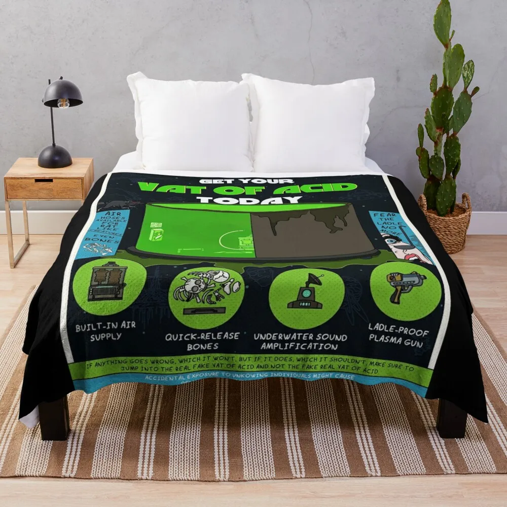 Пунт кислоты декоративное одеяло украшения для сна персонализированный подарок