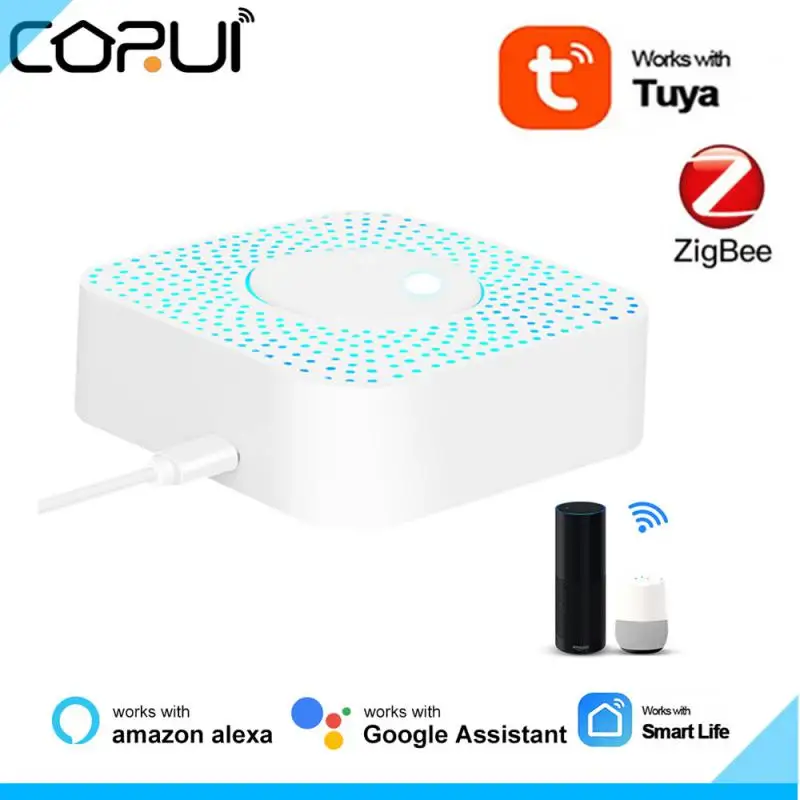 

CORUI Tuya Zigbee Smart Natural Gas Sensor Household Combustible LPG Gas Alarm, Leakage Sensor, Intelligent Life And Fire Safety