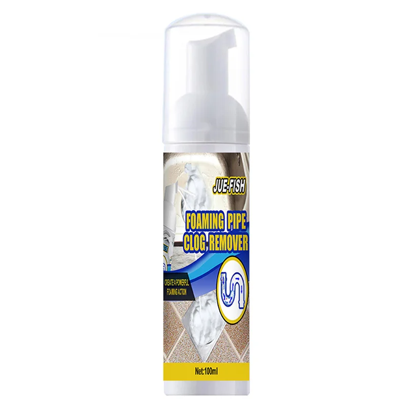 

100ML Powerful Pipe Dredging Agent Sewer Toilet Cleaning Deodorant Remove Odor Bathroom Sink Drain Cleaner Fast Cleaning Tools