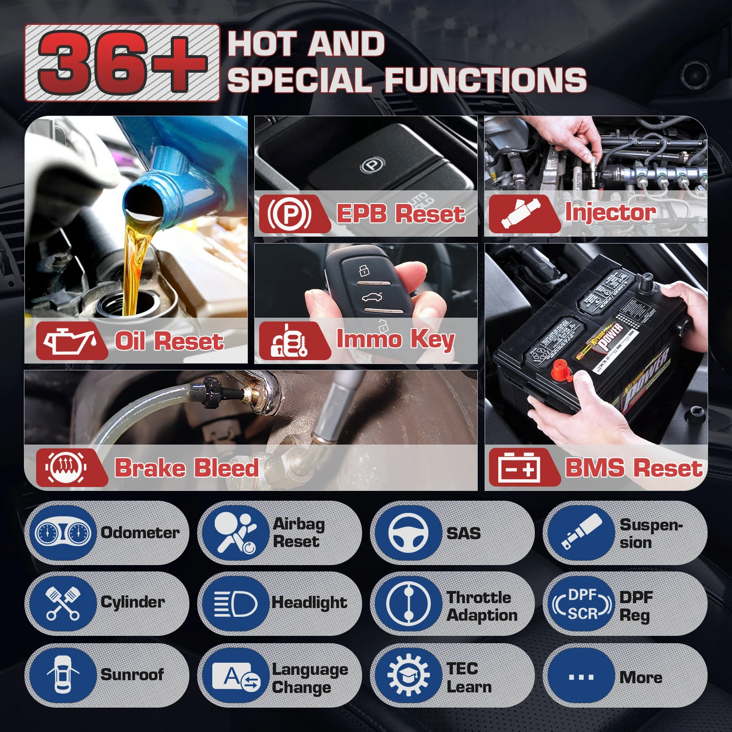 Autel MaxiCOM MK906PRO MK906 Pro диагностический инструмент OBD2 автомобильный сканер
