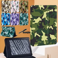 camouflage series table case for kindle 10th 8th genkindle paperwhite 1 5th2 6th3 7th4 10th flip leather stand cover