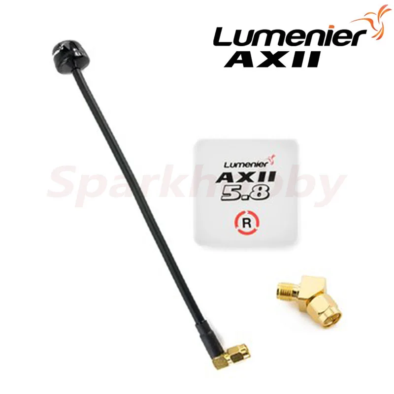 

Lumenier AXII 2 Long Range 5.8GHz/Diversity/Right-Angle Antenna RHCP Right Hand SMA For FPV Voyage Crossing Machine Racing Drone