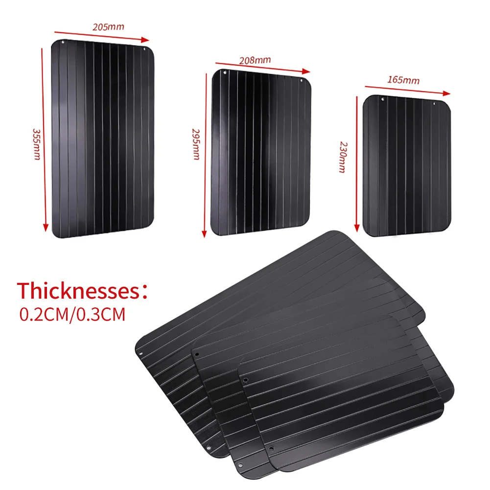 

Defrosting Tray Defrost Food Defrost Tray Fast Meat Defrost Plate Gadgets for Kitchen Tool Food Meat Defrosting Thawing Plate