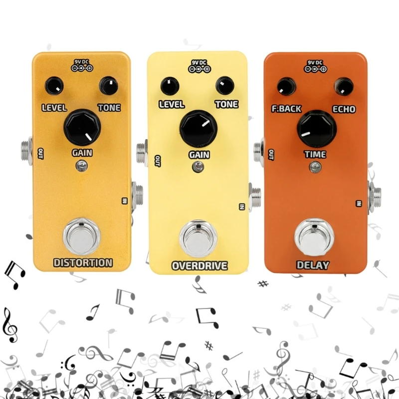 

Педали для гитарных эффектов Tremolo/компрессор/шумовые ворота/фасеры/Fuzz/Boost 24BD