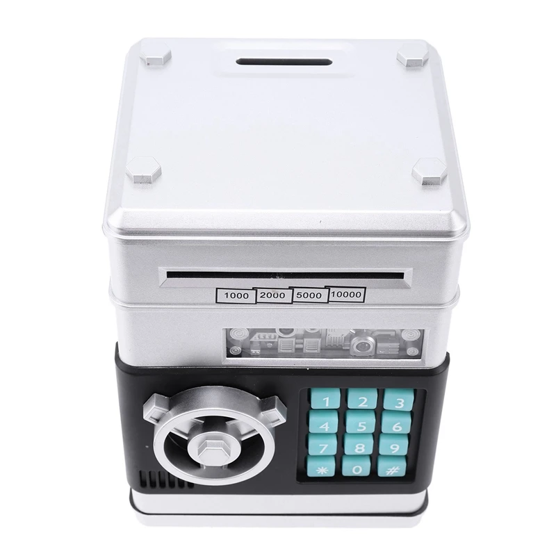 2X мультяшная Электронная Копилка-Банкомат с паролем копилка для наличных монет