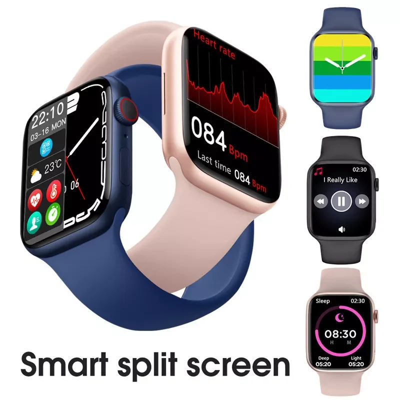 

New IWO W17 Series 7 Smart Watch Bluetooth Calling Sleep Health Monitoring 1.9 inch Smartwatch PK W27 W37 Pro for Huawei