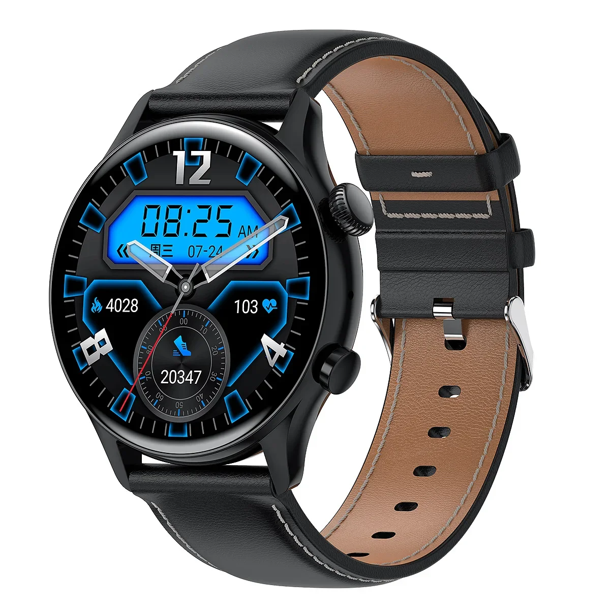 

HK8pro Smart Watch New Bluetooth Call Offline Payment Heart Rate and Blood Pressure Monitoring Weather Exercise Meter Step