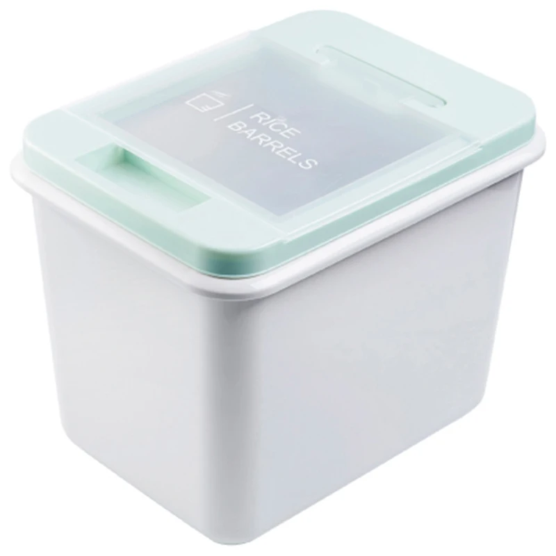 

10KG Cereal Dispenser Storage Box Kitchen Food Rice Grain Container Organizer Grain Storage Cans Container Jars