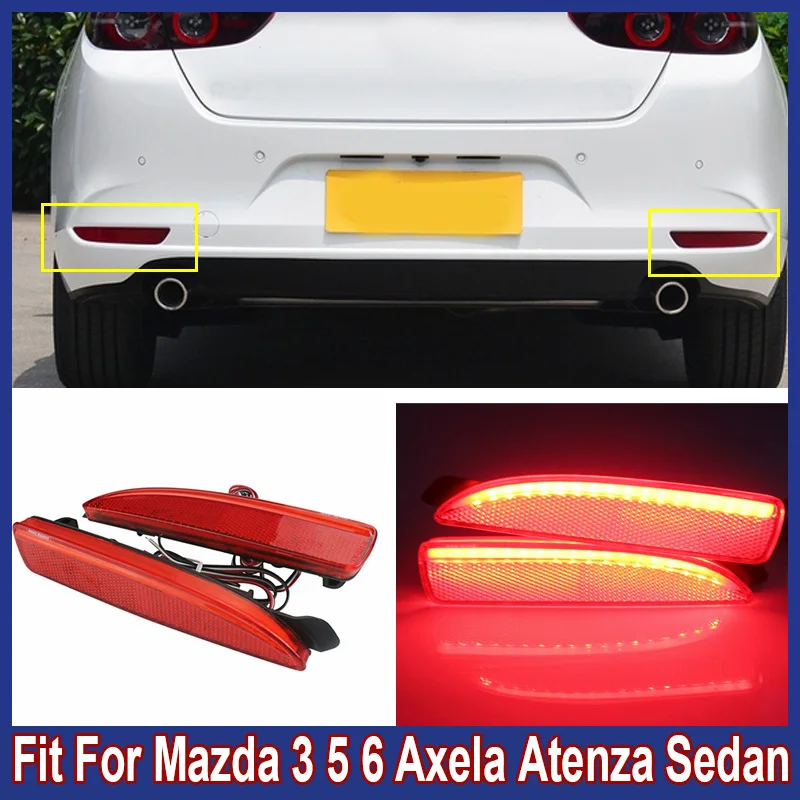 

2 шт./пара, светодиодные стоп светильник для Mazda 3 5 6