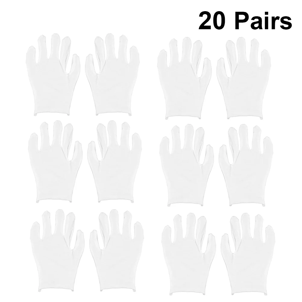 

20 Pair Cotton Portable gloves Work for Labor Gardening