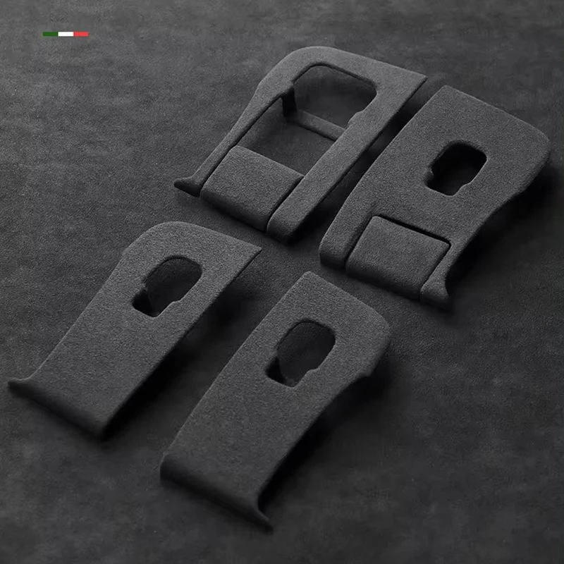 Чехол для ключа Tesla Model 3/Y Alcan с замшевым украшением