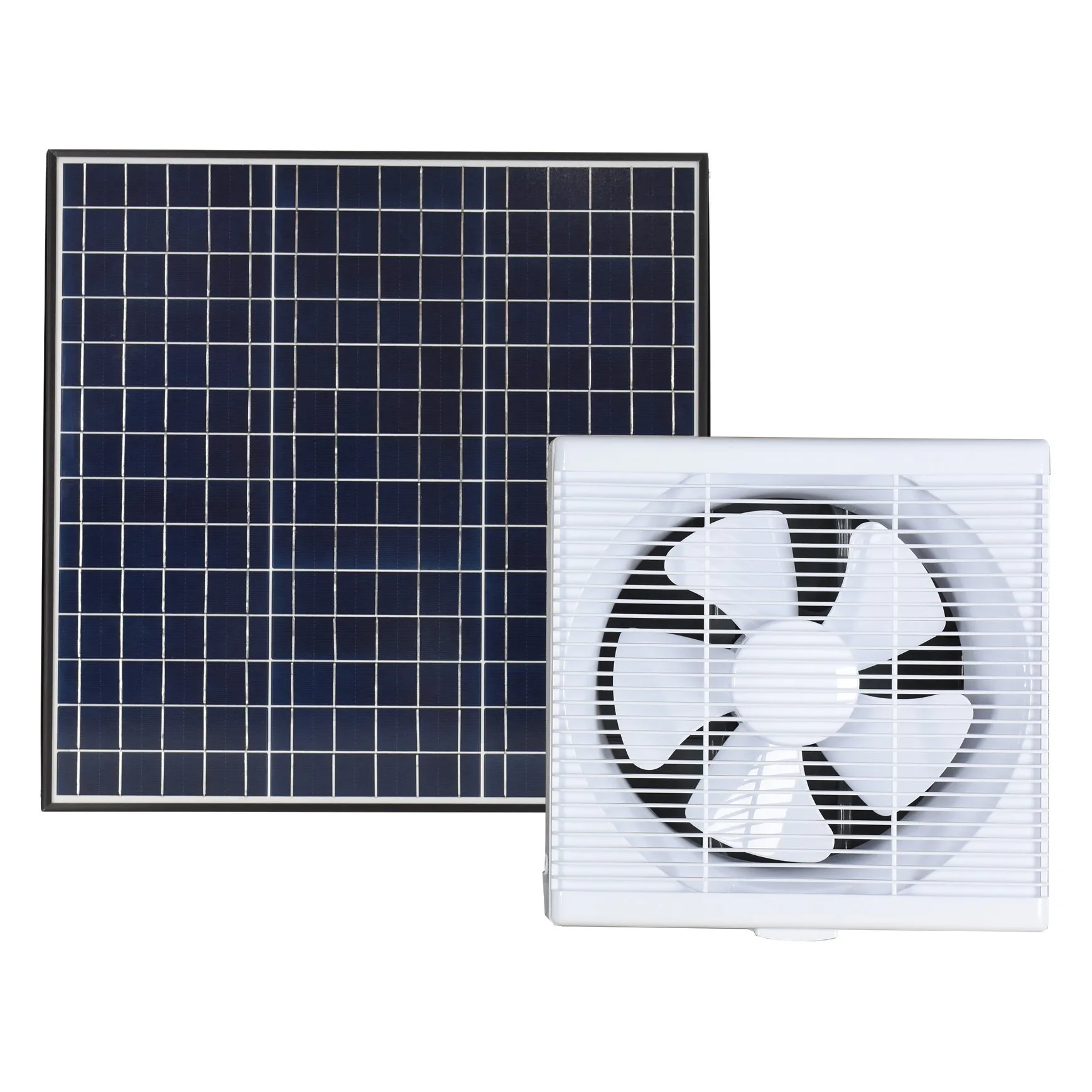

Sunny Kitchen Bathroom Wall Plastic Exhaust Fan Smoke Room Basement Window Ventilation Fan Extractor Fans with Solar System