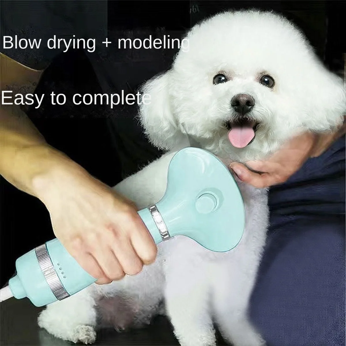 Professional Multi-functional Modeling Pet Hair Dryer Hair-pulling All-in-one Dog Artifact Bath Drying Small Dog Grooming