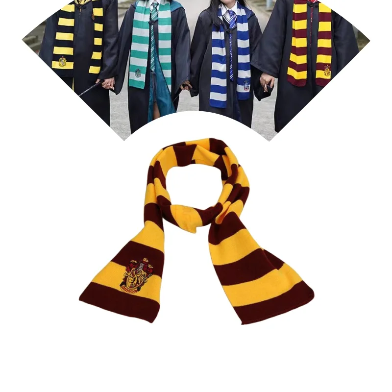 Стильный шарф Харриса для косплея с мягкими лентами волшебный школьный значок
