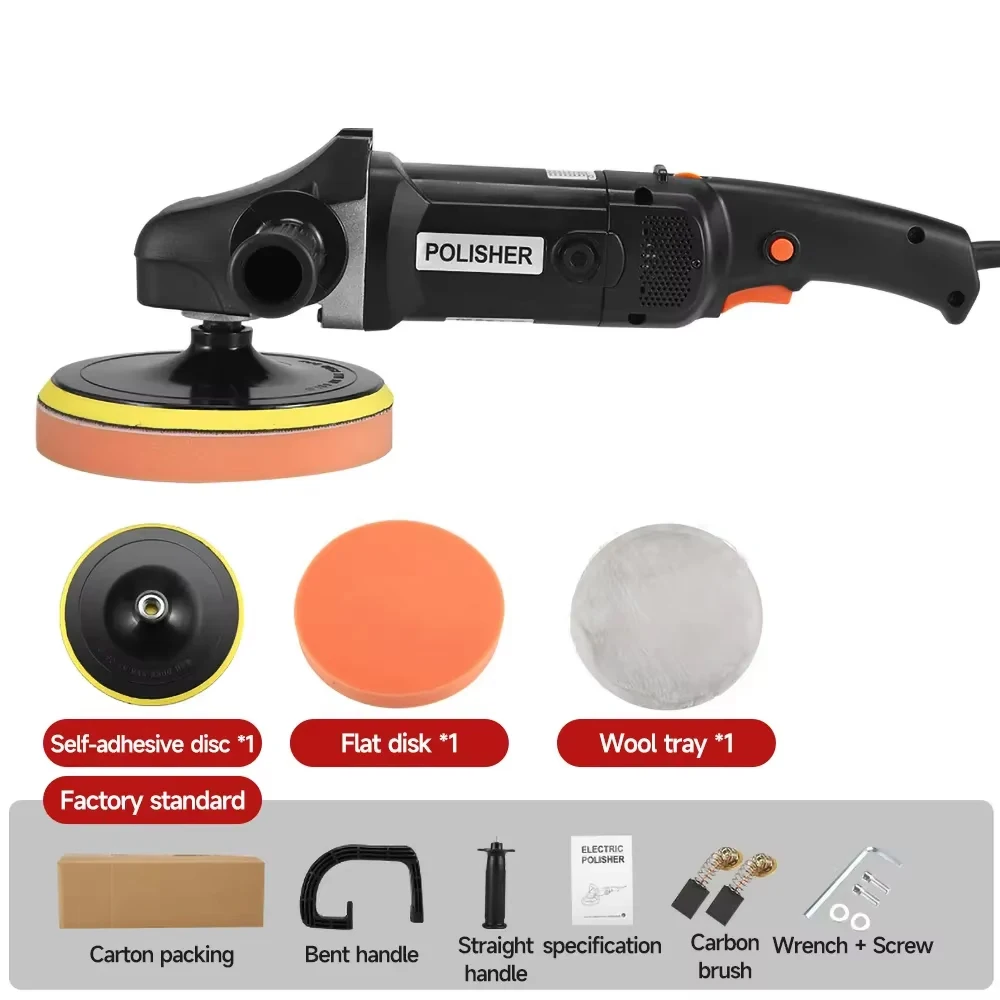

1400 Вт мощный автомобильный полировщик, 8 передач, авто красота, электрическая полировальная машина для вощения, портативный автомобиль, инструменты для ремонта царапин