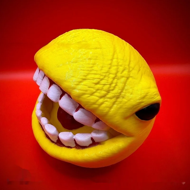Cursed Pacman Lemon Monster креативное персонализированное украшение для рабочего стола