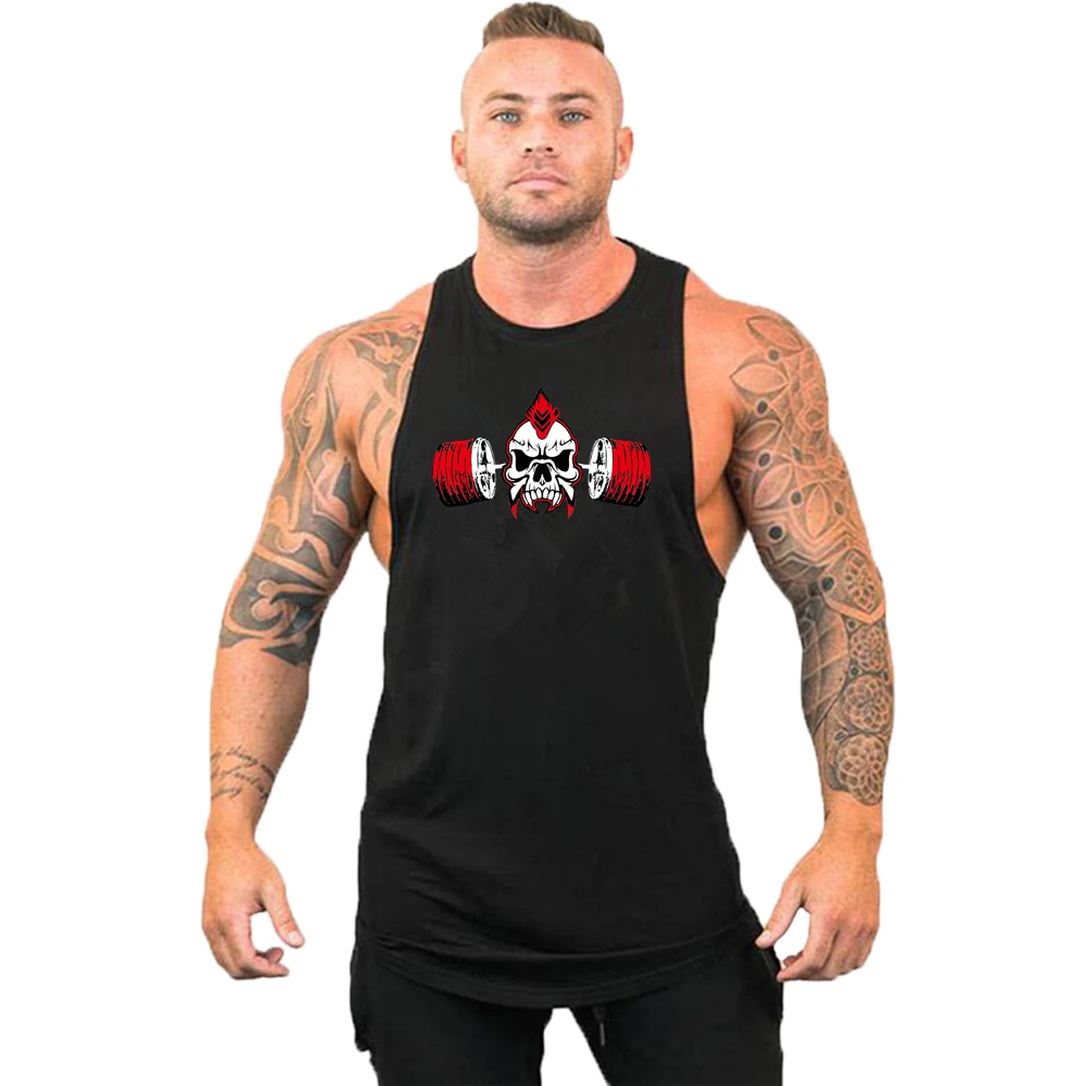 

Gym Clothing Tank Top Men Bodybuilding Muscle Sleeveless Singlets Fashion Workout Man Shirt Mesh Fitness Training Running Vest