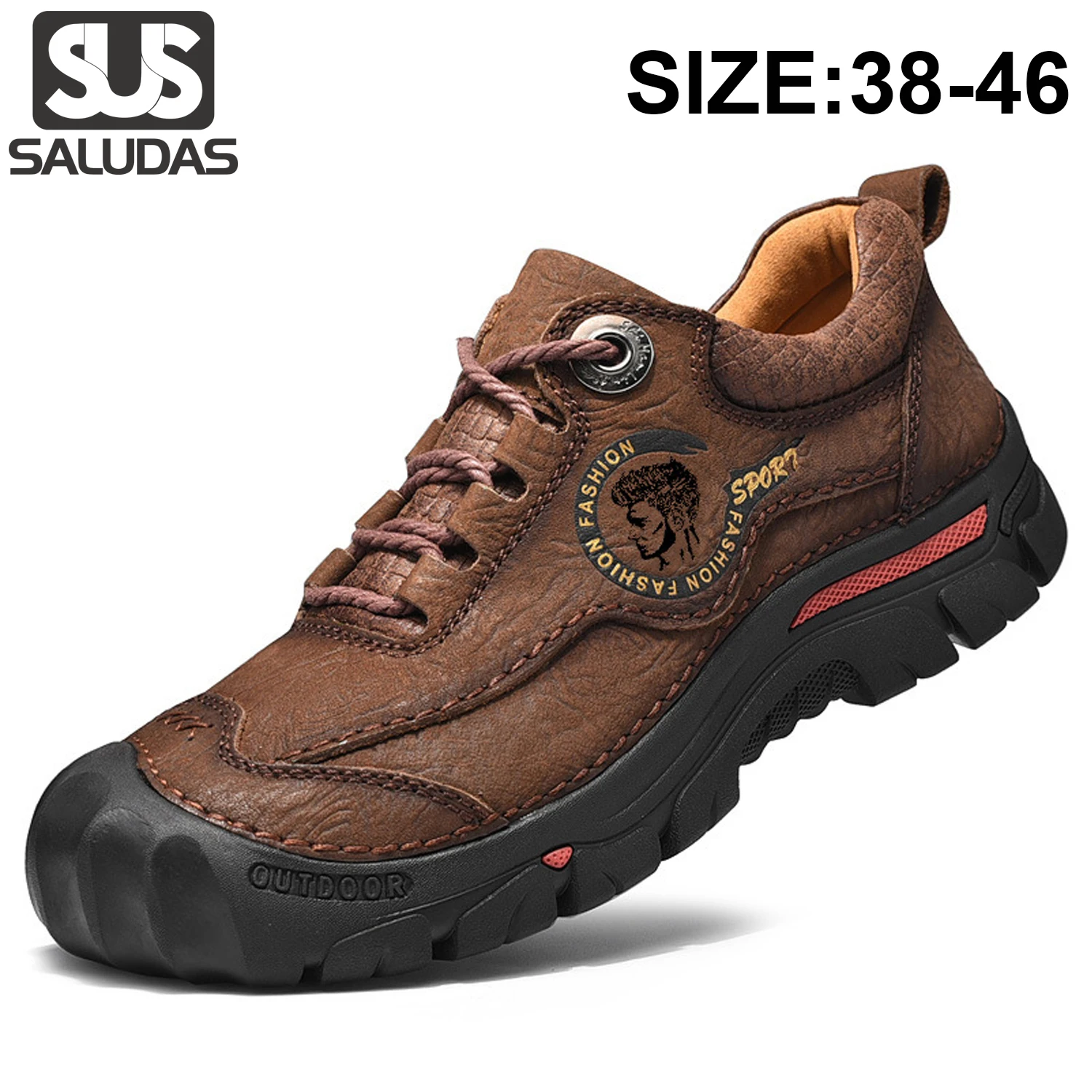 

Мужские Прогулочные кроссовки из натуральной кожи, ручной работы