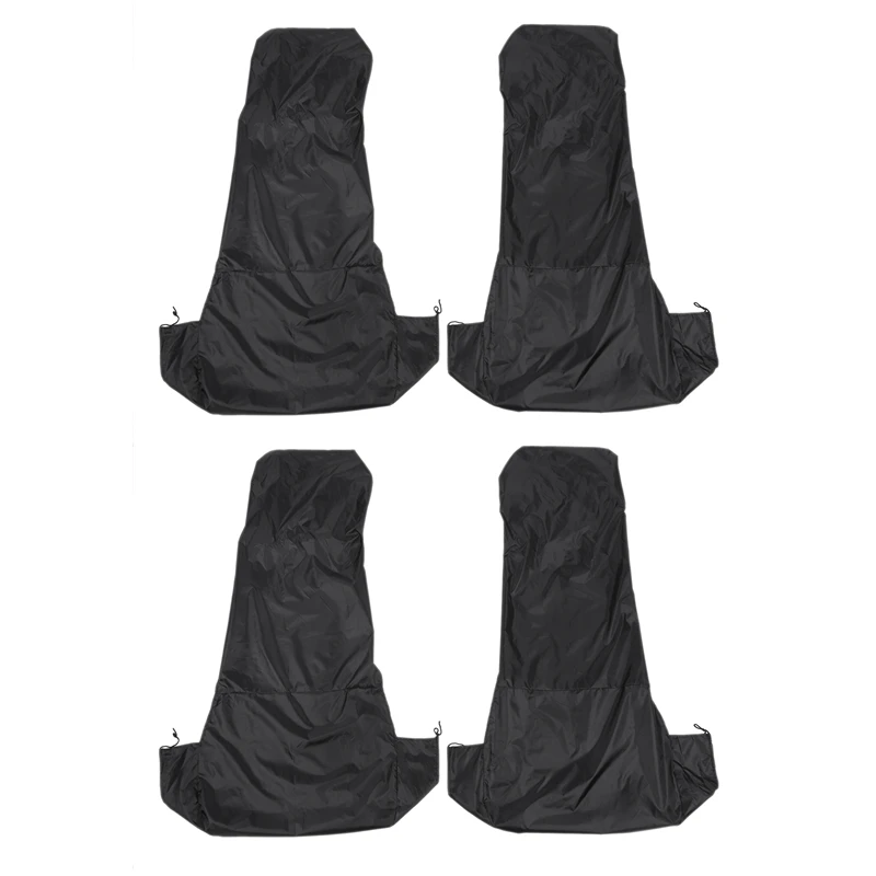 

4 шт., универсальные водонепроницаемые нейлоновые чехлы на передние сиденья автомобиля