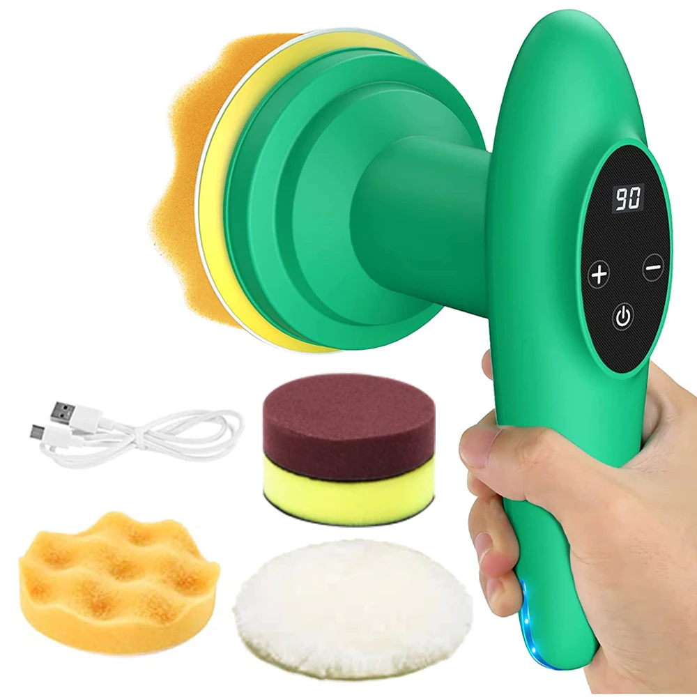 Polishing machine Electric Car Polisher Auto Polishing Machine Adjustable Speed Sanding Waxing  Automotive polisher Tools