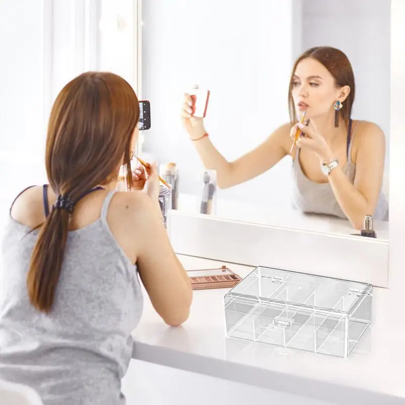 Прозрачный чехол для игральных карт органайзер хранения держатель колоды