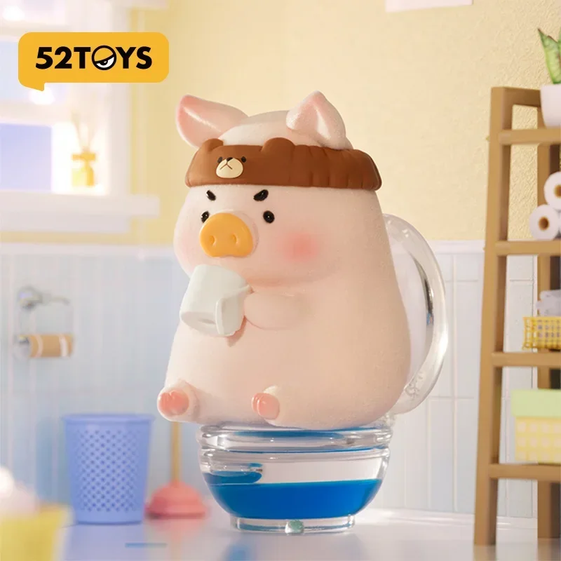 52TOYS LuLu THE PIGGY STAY WITH YOU Series Blind Box Toys Mystery Mistery Caixa Фигурка-сюрприз Модель Подарок на