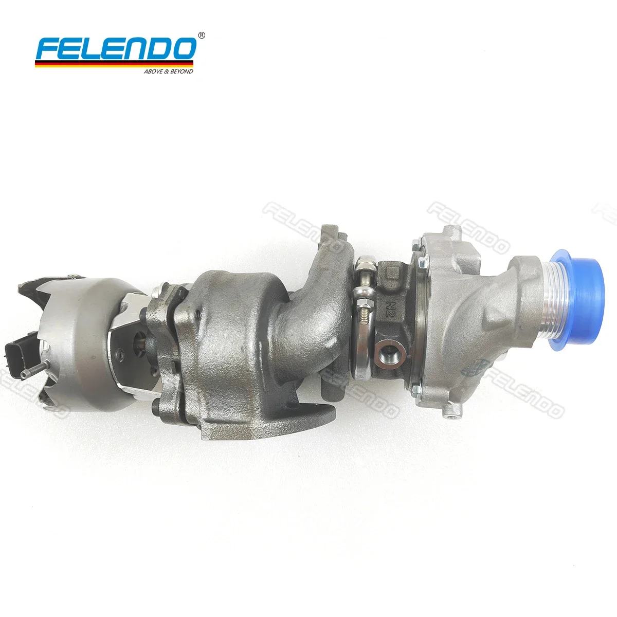 Фото Турбокомпрессор FELENDO LR062000 для Land Rover Discovery 4, Range Rover Sport, Vogue L405 Twin, LR116631, LR092675, 3.0 V6 дизель. №4
