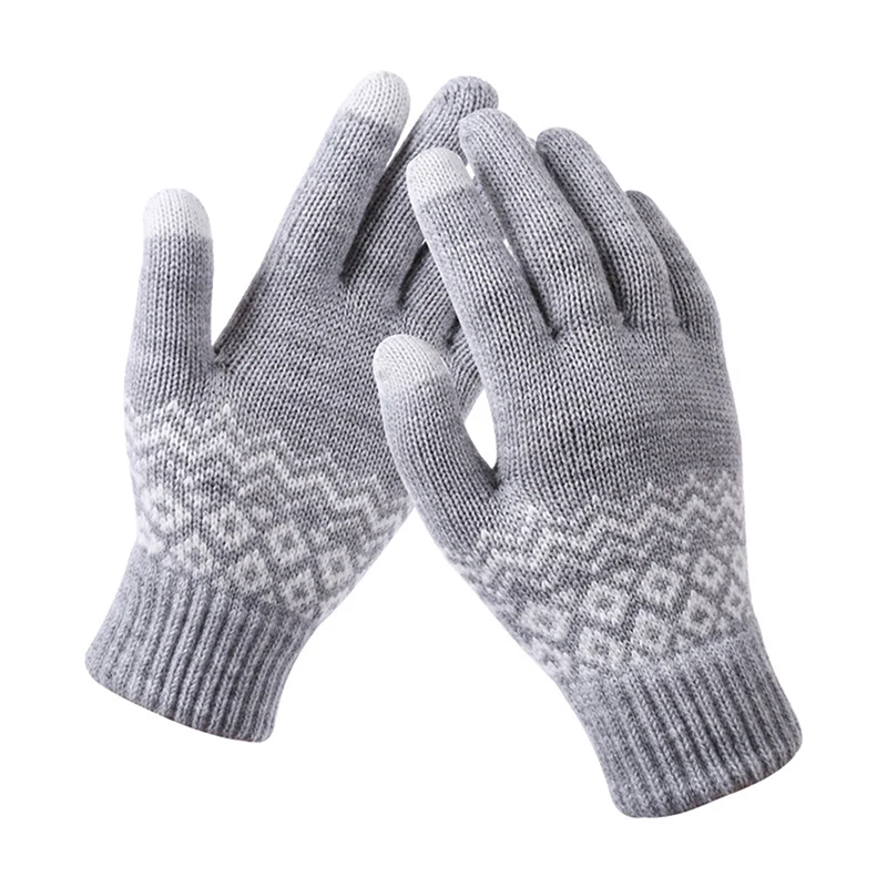 

None Gloves Gloves Women Gothique Fairy Grunge CN(Origin) Wool Adult WOMEN Wrist Print Gloves & Mittens Fashion