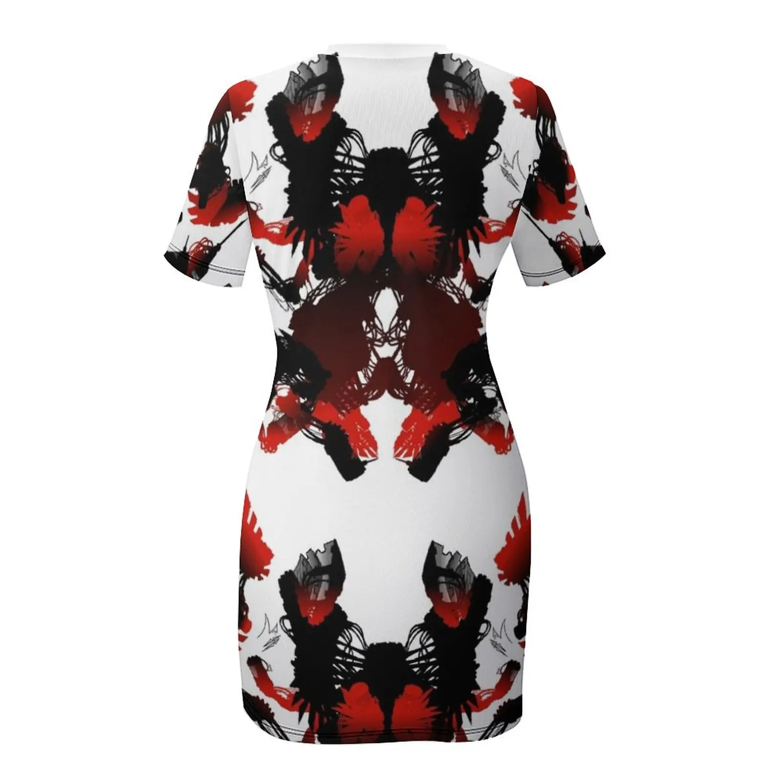 Rorschach Красное платье с короткими рукавами роскошные вечерние платья 2025 года