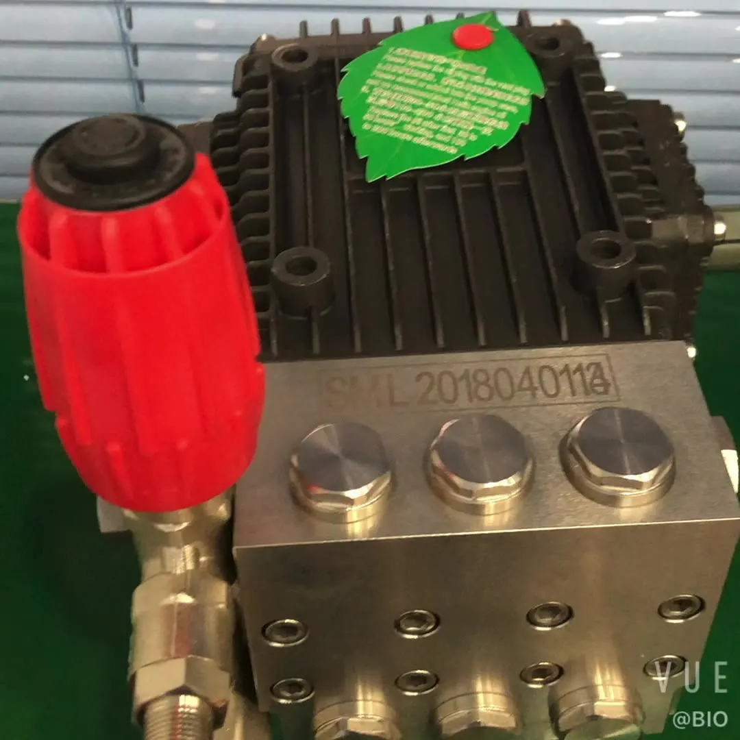 

6.6Gpm 25lpm 200bar 2900psi stainless high pressure triplex plunger washer pump SML2215CG