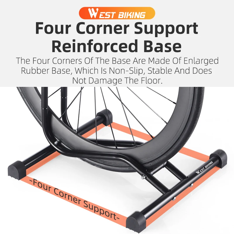 Регулируемая многофункциональная стойка для парковки велосипеда 3 в 1 подставка