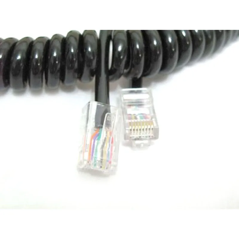 Фото Запасной кабель для микрофона-динамика ICOM IC-2200H IC-2800H V8000, совместимый с мобильными радиомикрофонами HM-98 HM-133 HM-133V №1
