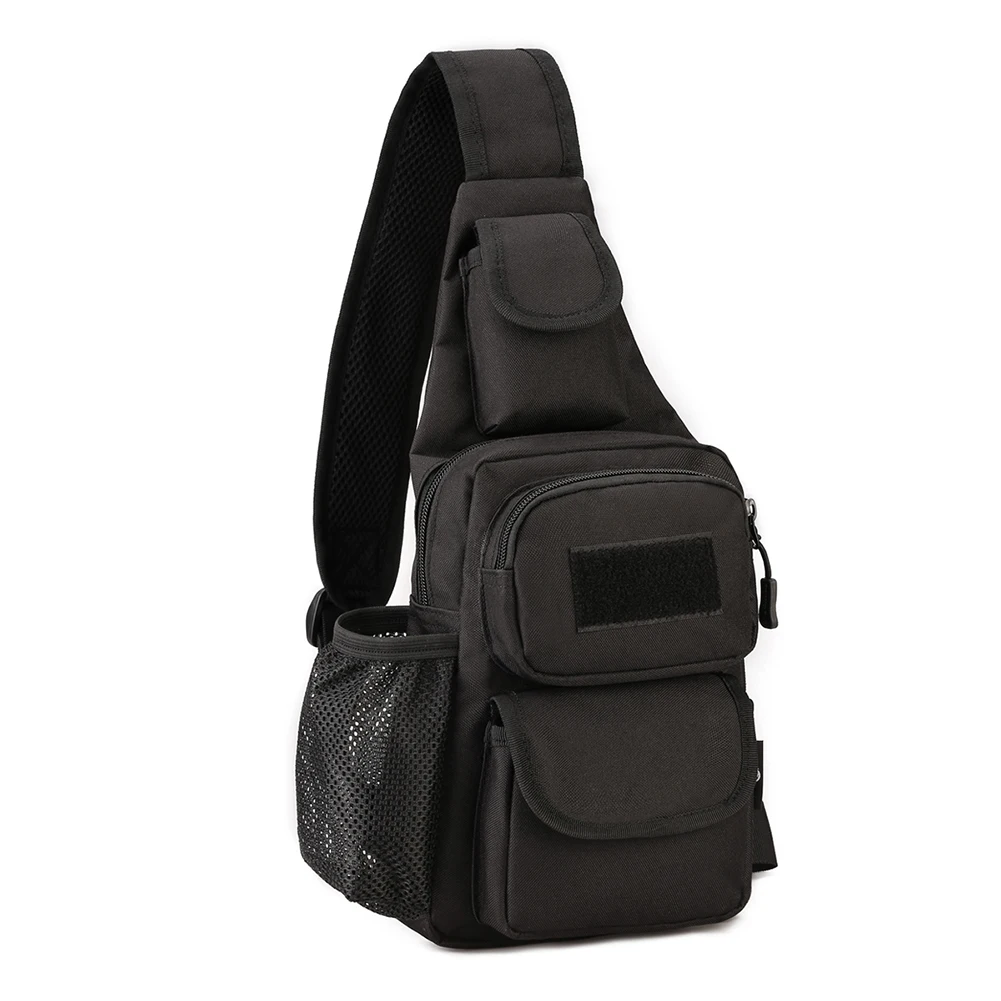 

Man Functionality Chest Bag Streetwear Tactics Sling Shoulder Bag Fashion Portable Crossbody Bag Multi-pockets Shopping Handbags