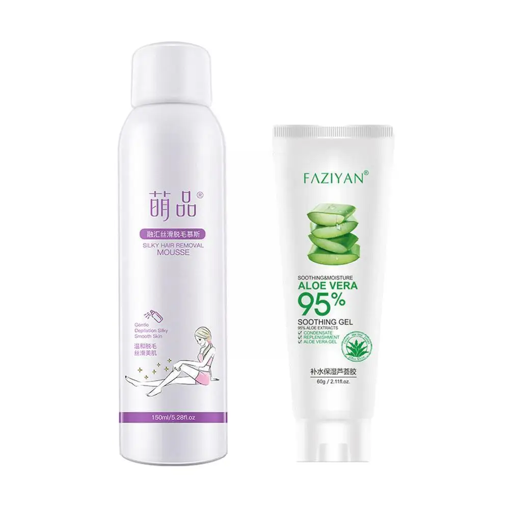 

150ml Permanent Powerful Hair Shaving Removal Spray Shrink Leg Silky Body Inhibit Growth Beauty Hair Care Skin Depilation P E0Z3