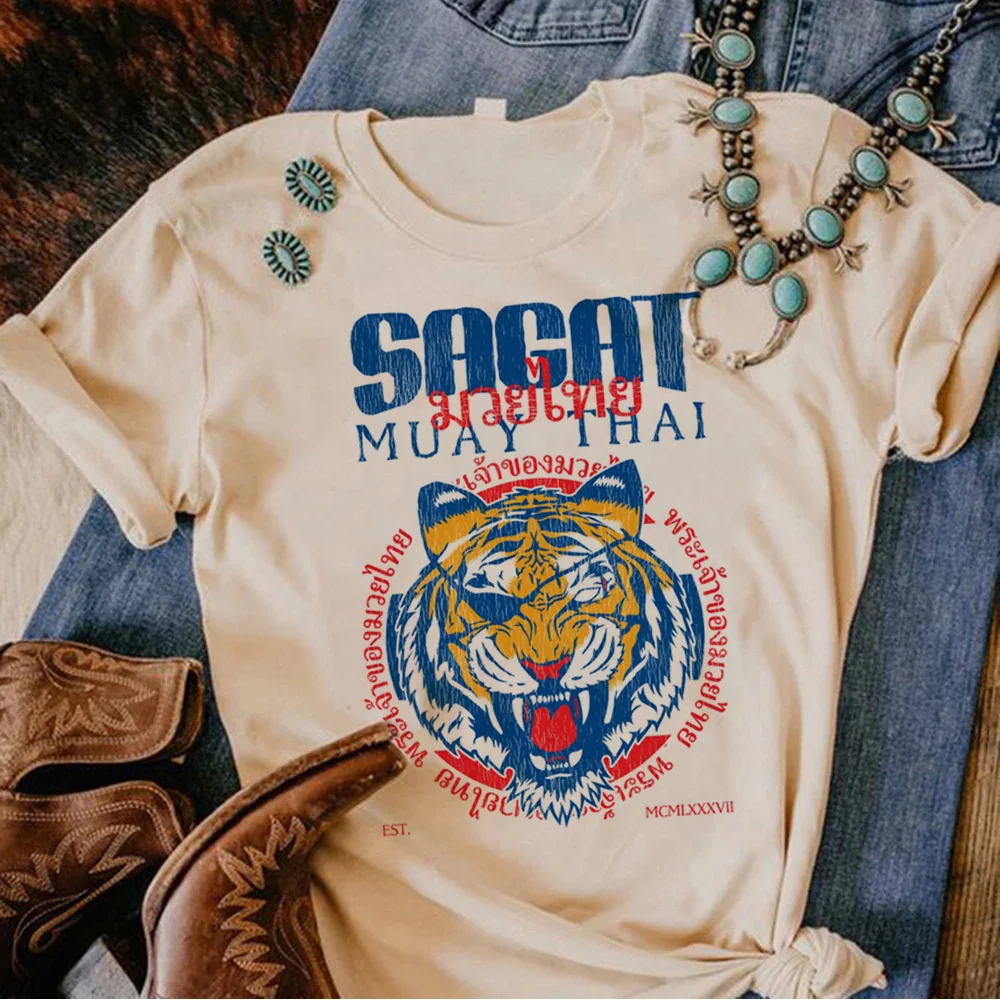 

Muay Thai Tee women graphic tshirt girl harajuku graphic manga clothes
