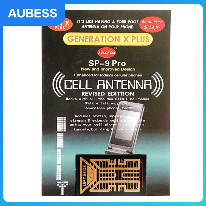 

Yagi Antenna Signal Enhancer Receiving Capacity Portable Camping Tools 5pcs Portable Signal Enhancement Sticker Easy To Install