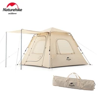 naturehike automatic tent ultralight telescopic pole 1 3 preson tent portbale shelter tent backpacking tent outdoor camping tent