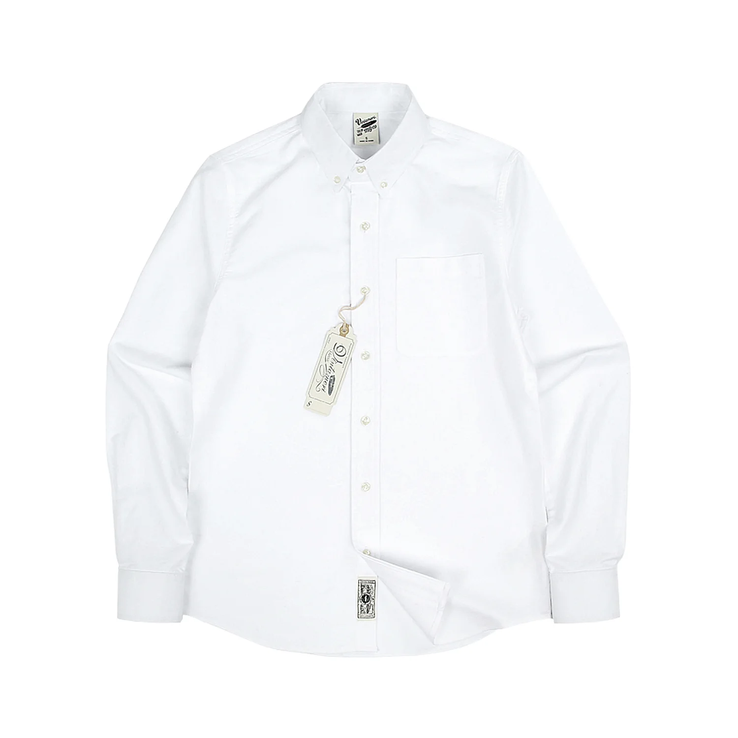 

Men's Button Down Shirt Slim Fit Smart Business Spring Autumn Office Essentials