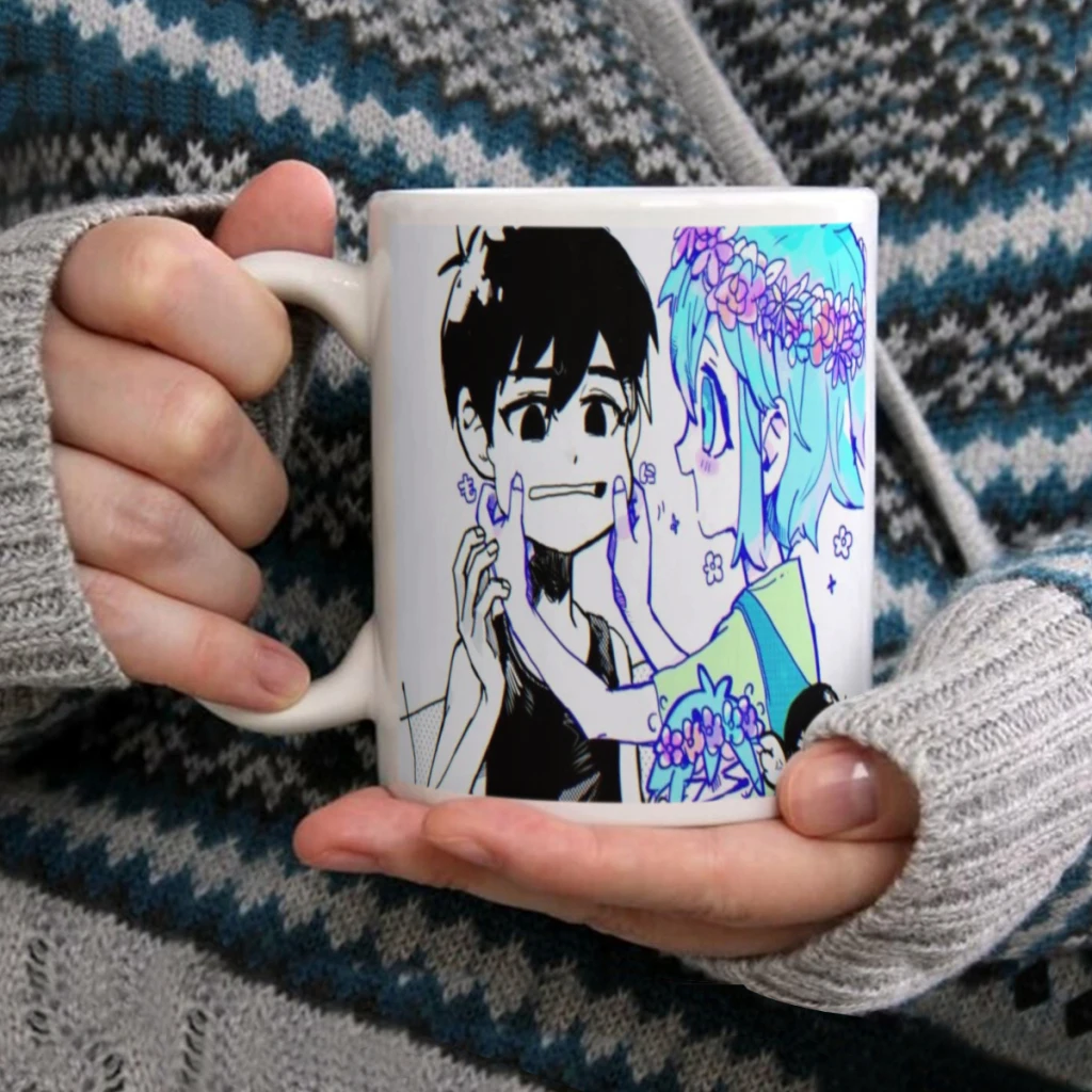 Бесплатная доставка оригинальные чашки Omori Art Необычные и милые кружки