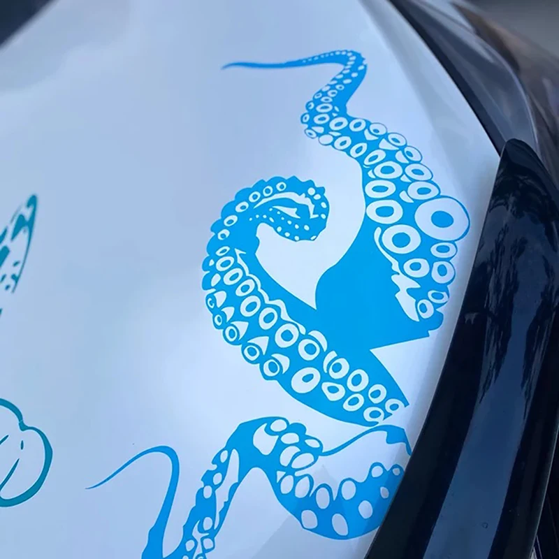 

Водонепроницаемые виниловые наклейки на окна автомобиля, осьминог