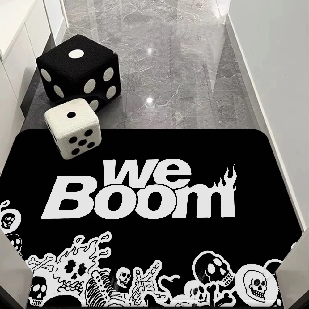 N-NCT DREAM Hallway Carpet Non-Slip Laundry Room Mat Decor Balcony Child Living Toilet Rug