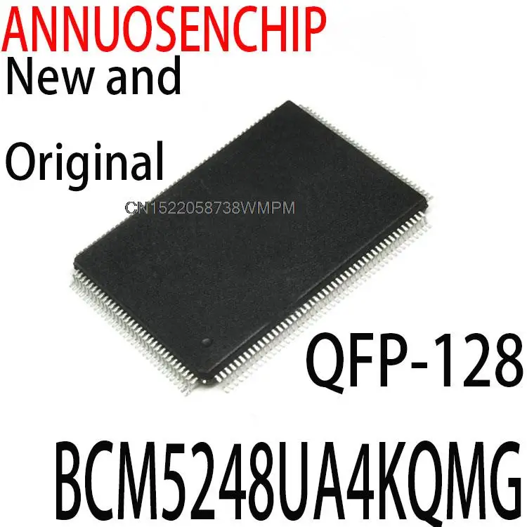 Новые и оригинальные BCM5248UA4KQM P14 BCM5248 UA4KQMG QFP128 в наличии BCM5248UA4KQMG, 20 шт.