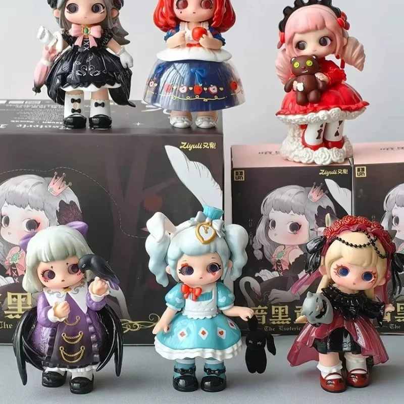 В наличии Ziyuli The Esoteric Fable Series Blind Box Toys Подтвердите стиль Kawaii Фигурки Модель