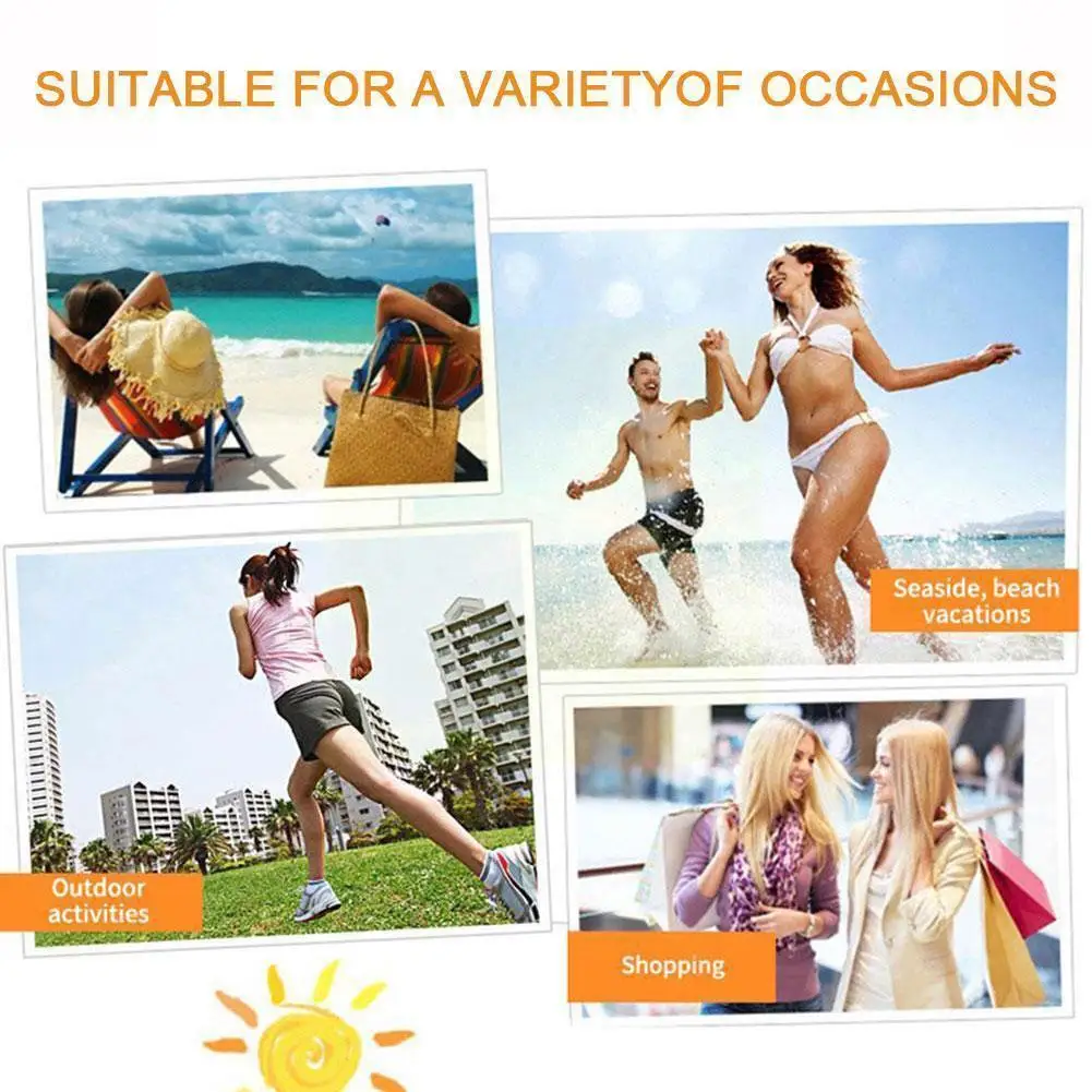 

SPF50+ Hyaluronic Cooling Sun Gel Korean Cosmetic 60ml Sunscreen Lotion UV Protection High Protection F4A6