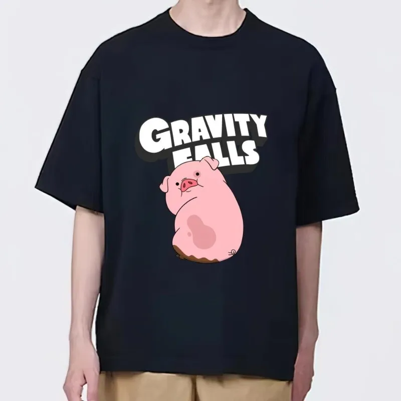 Футболка MINISO с коротким рукавом и воротником Гравити Фолз