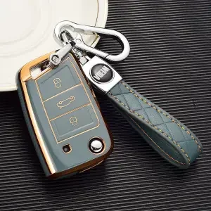

TPU Car Key Case Cover Protector Protection Accessories For Volkswagen For VW Passat Golf Jetta Bora Polo Sagitar Tiguan