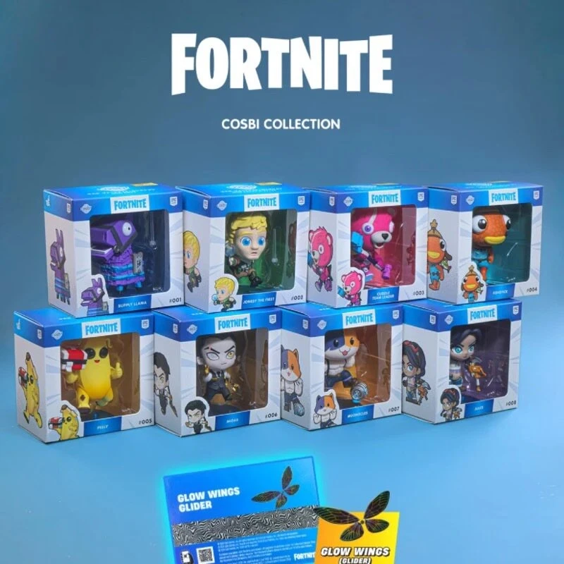 Фото Оригинальная коллекция Hot Toys COSBI Fortnite, мини-фигурка из серии Blind Box от Epic Games, настольное украшение, коллекционная модель, подарок. №2