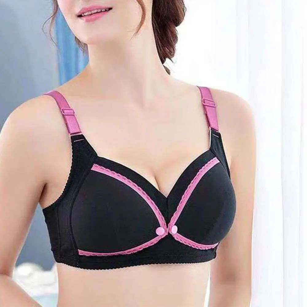 

Бюстгальтер для беременных и кормящих матерей, сексуальный дышащий бюстгальтер для грудного вскармливания, женское нижнее белье с открыто...