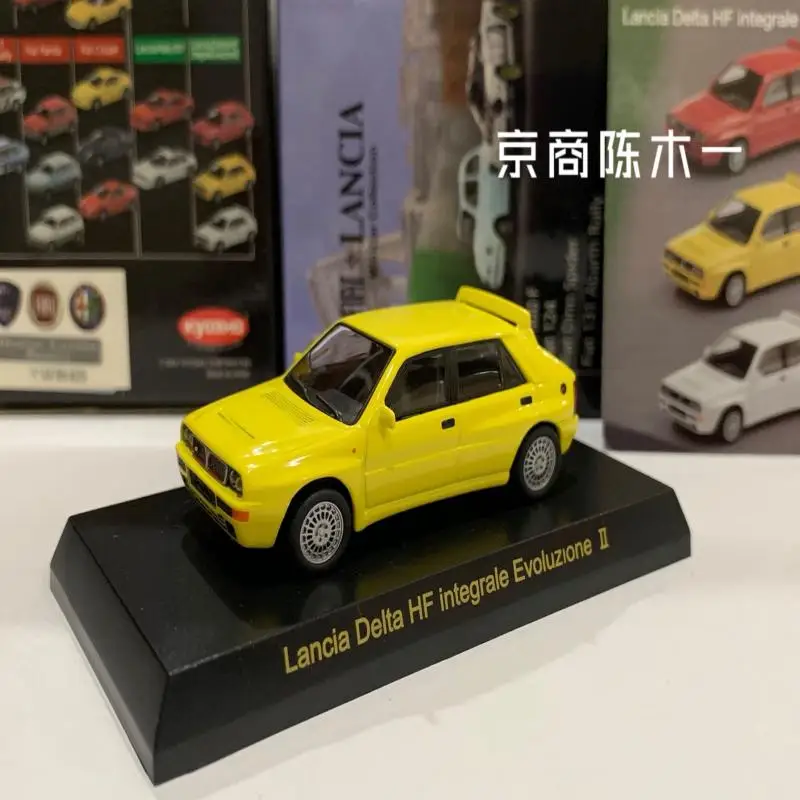1/64 KYOSHO Lancia Delta HF Integrale Evo II seriesКолекция литых под давлением сплавов декоративная